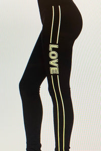 LOVE LEGGINGS  -  PLUS